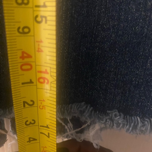 Distressed Denim Skirt - Picture 4 of 5